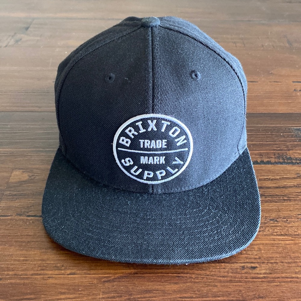Brixton Black SnapBack Hat
